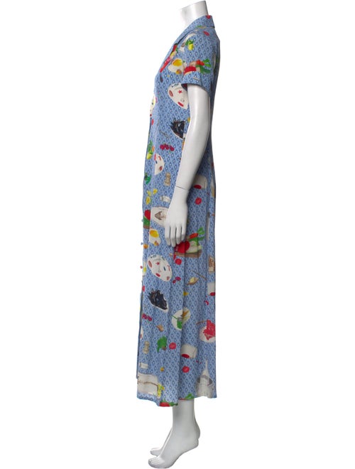LHD Silk Long Dress