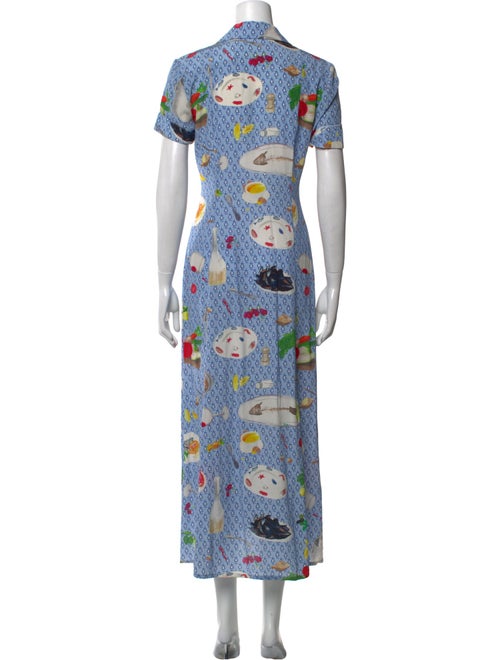 LHD Silk Long Dress