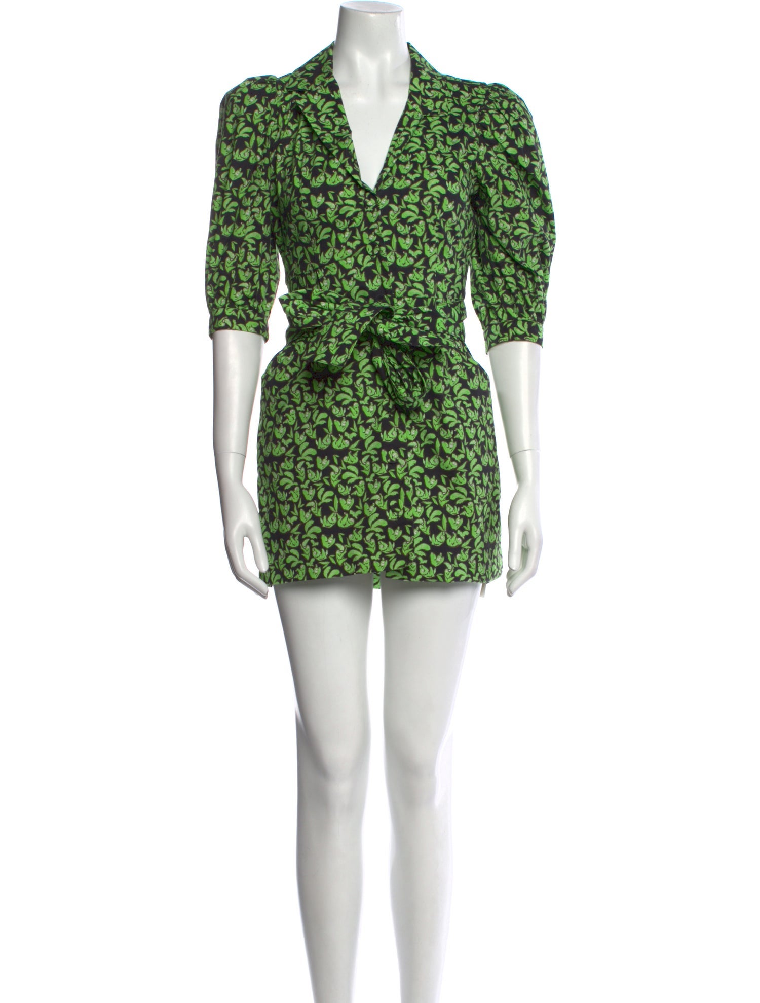 LHD Printed Mini Dress