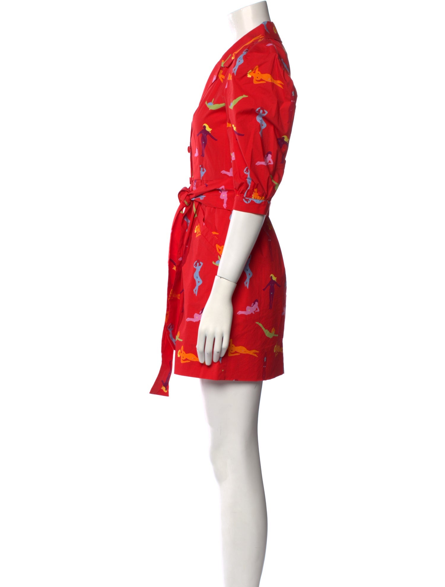 LHD Printed Mini Dress