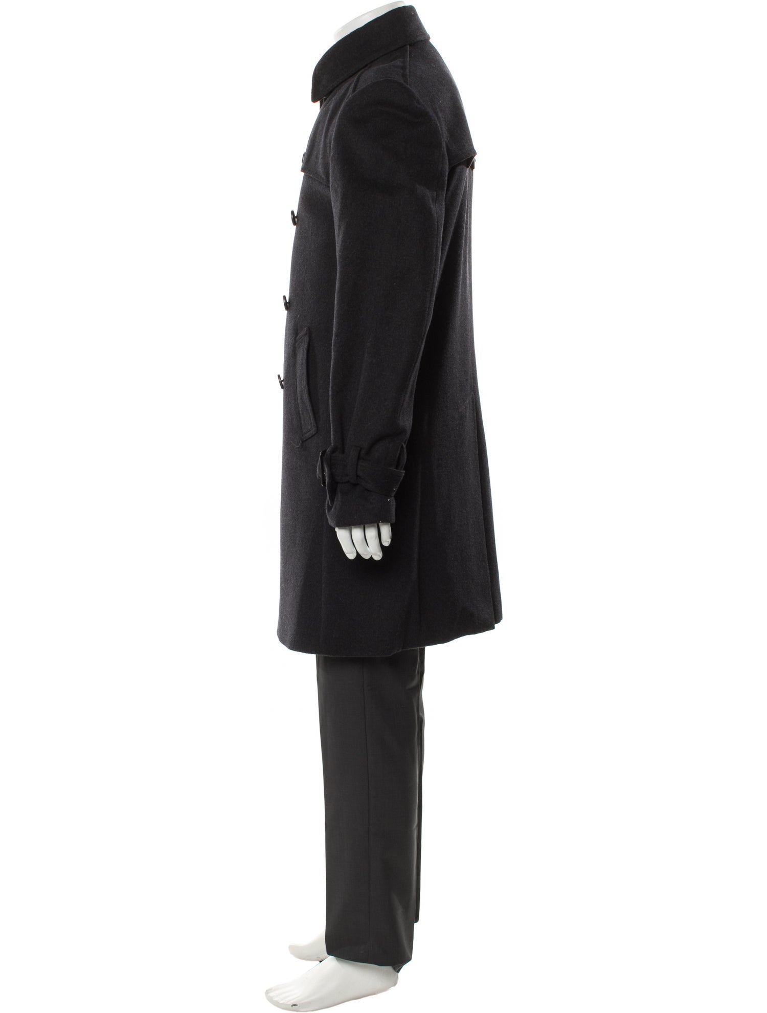 William Hunt Wool Trench Coat