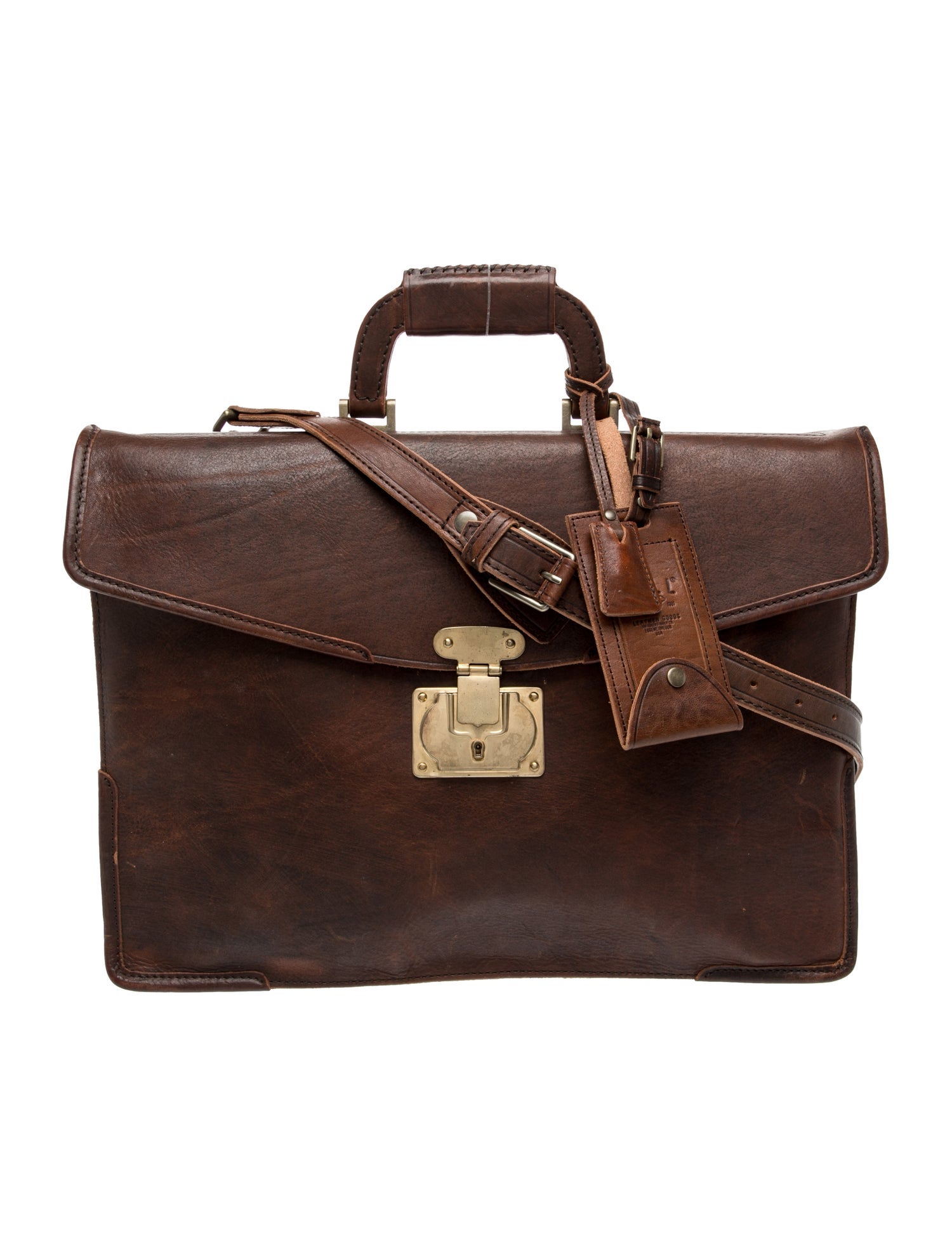 Will Leather Goods Leather Briefcase