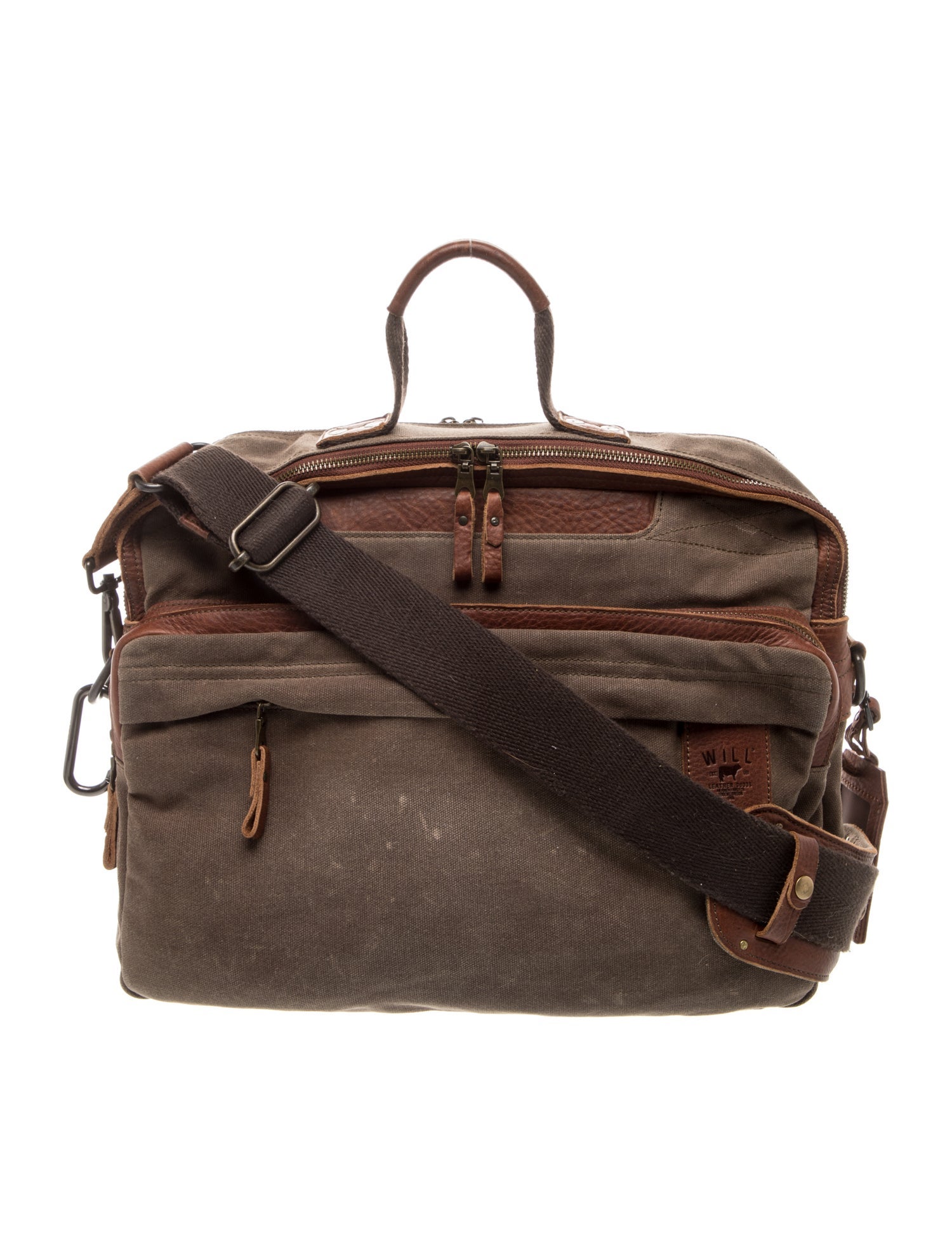 Will Leather Goods Canvas Carry On