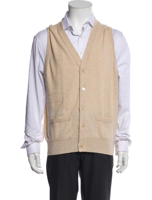 William Lockie Cashmere V-Neck Sweater Vest