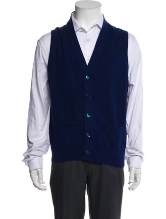 William Lockie Cashmere V-Neck Sweater Vest