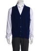 William Lockie Cashmere V-Neck Sweater Vest