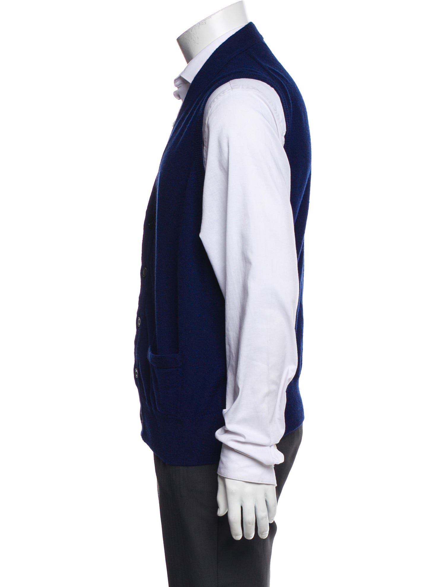 William Lockie Cashmere V-Neck Sweater Vest