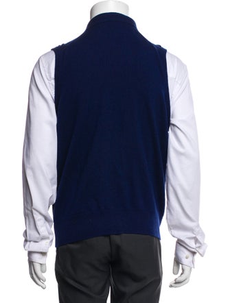 William Lockie Cashmere V-Neck Sweater Vest