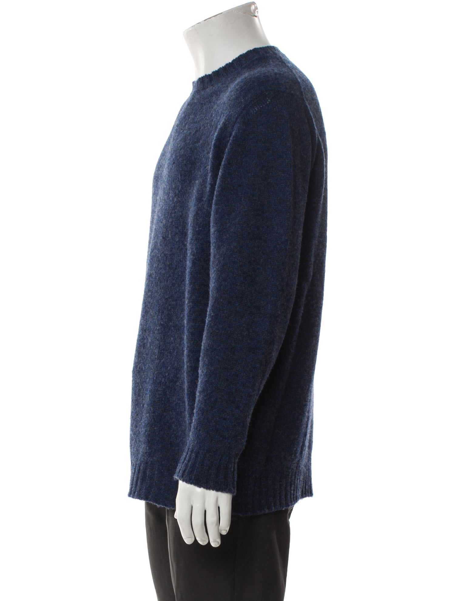 William Lockie Lambswool Crew Neck Pullover