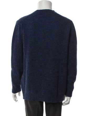 William Lockie Lambswool Crew Neck Pullover