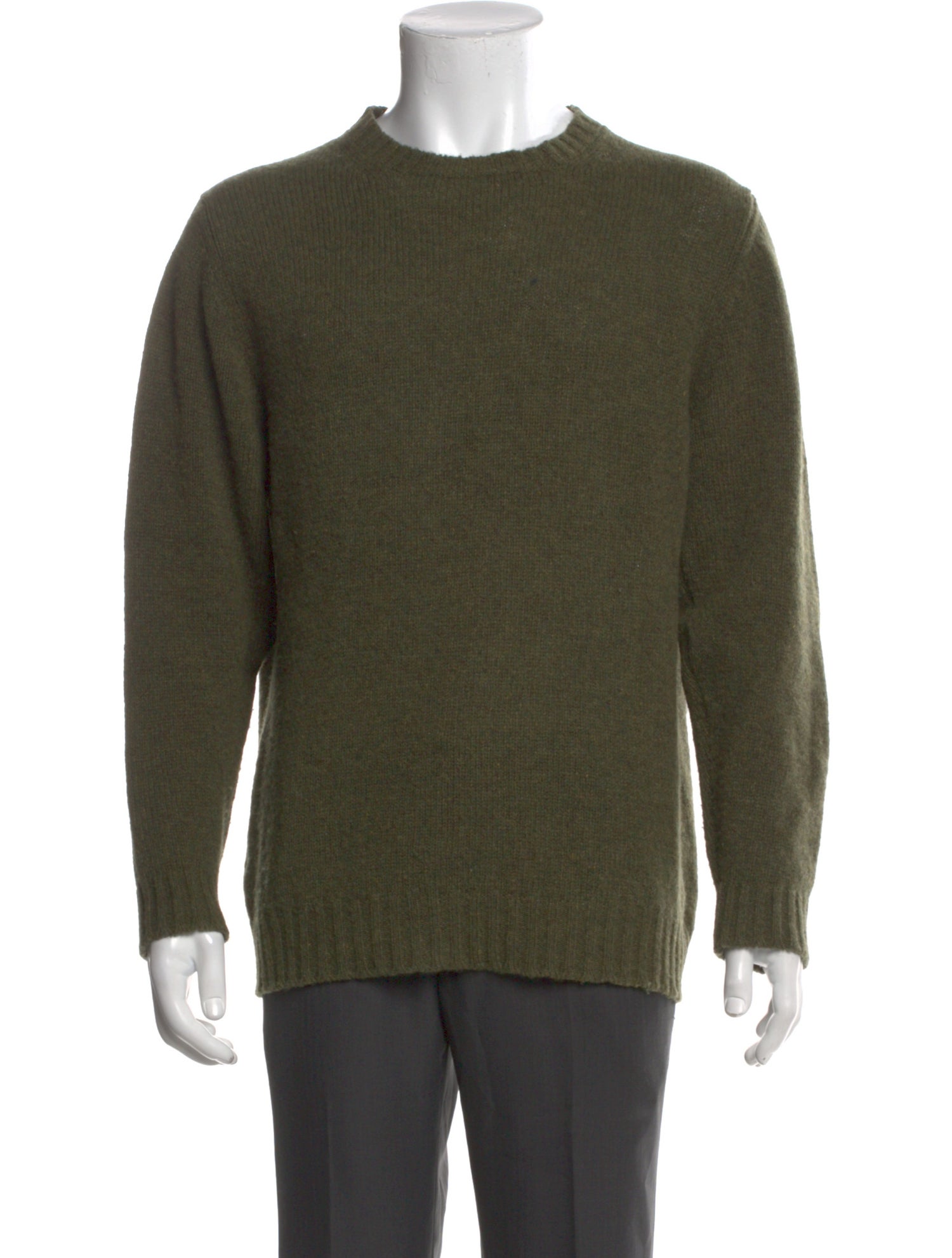 William Lockie Lambswool Crew Neck Pullover