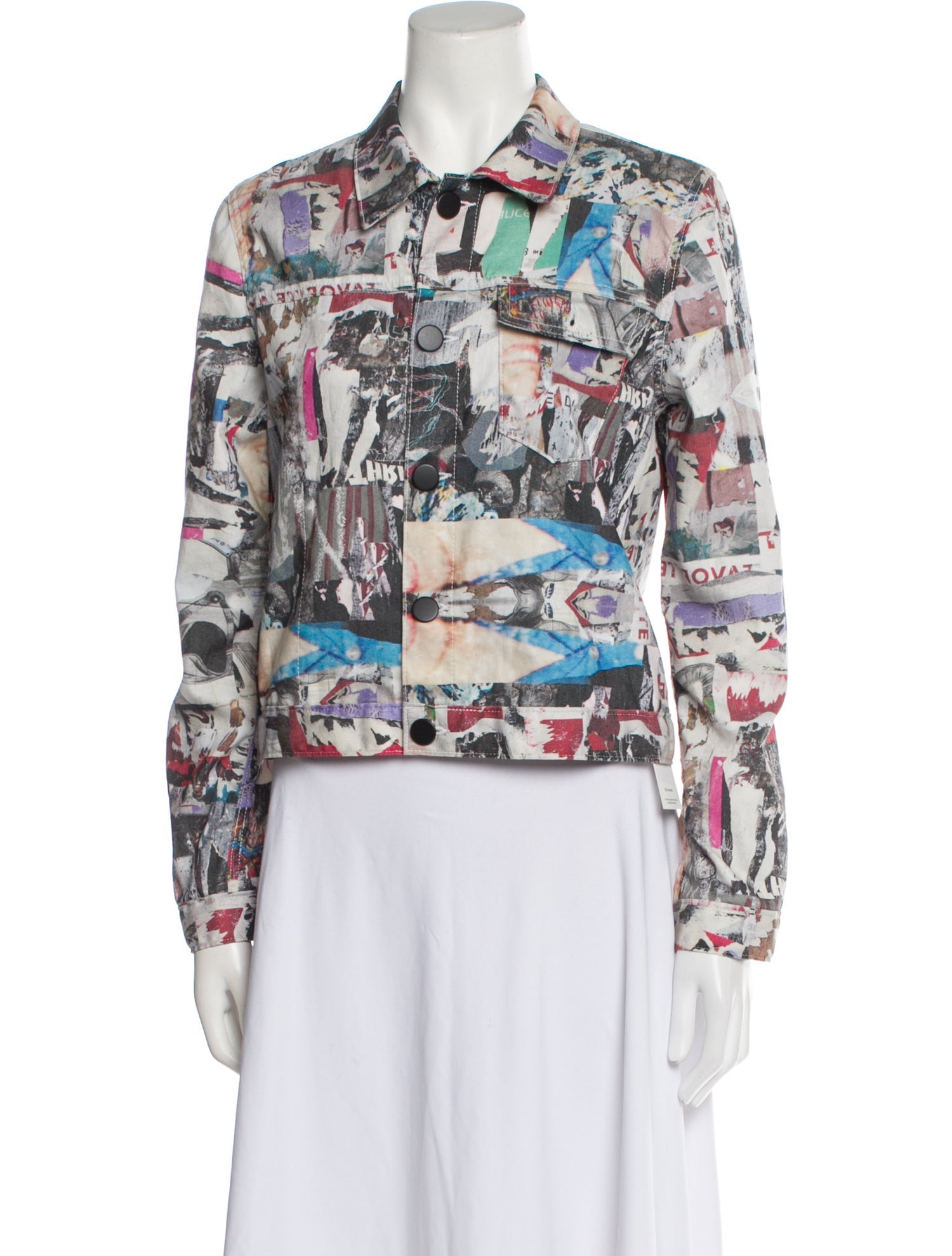 LRS Printed Denim Jacket