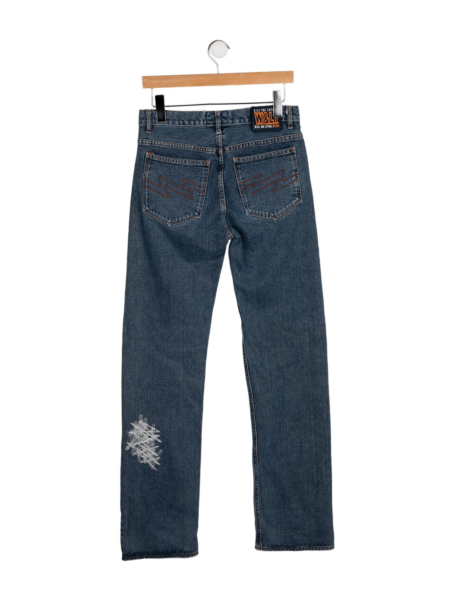 W&LT Vintage Straight Leg Jeans