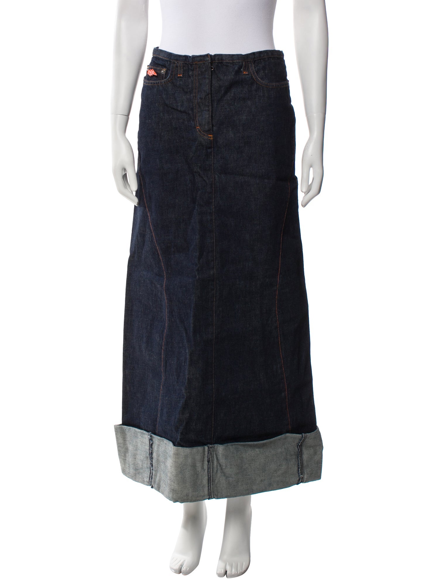 W< Vintage Midi Length Skirt