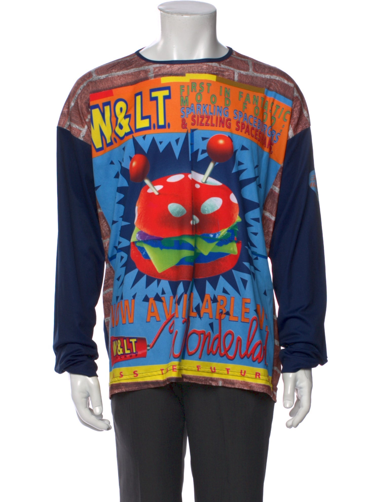 W&LT Printed Crew Neck T-Shirt