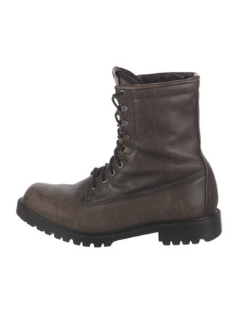 Wolverine Leather Combat Boots