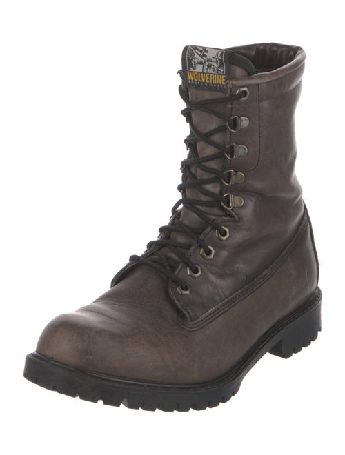 Wolverine Leather Combat Boots