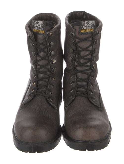 Wolverine Leather Combat Boots