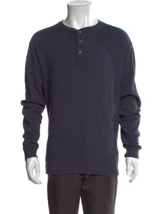 Wolverine Crew Neck Long Sleeve Polo Sweater