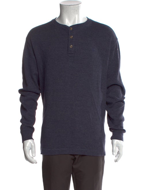 Wolverine Crew Neck Long Sleeve Polo Sweater