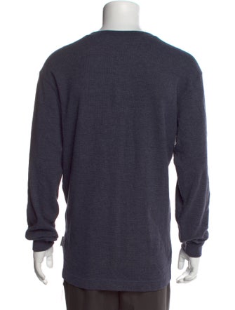 Wolverine Crew Neck Long Sleeve Polo Sweater