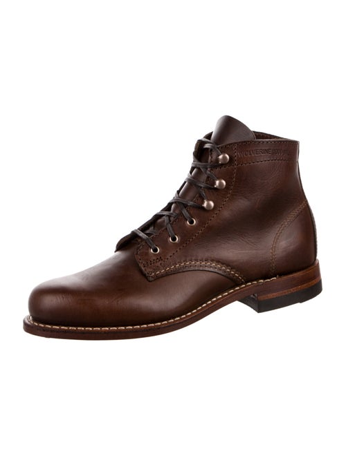 Wolverine Leather Lace-Up Boots