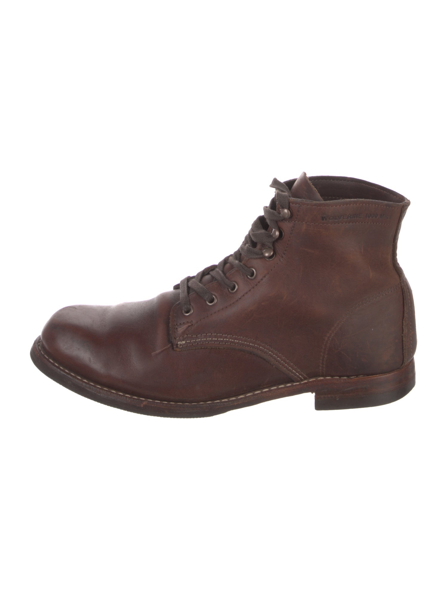 Wolverine Leather Lace-Up Boots