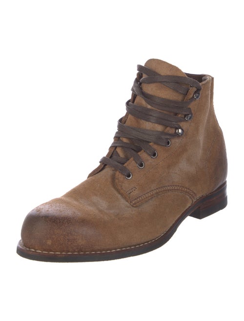 Wolverine Suede Lace-Up Boots