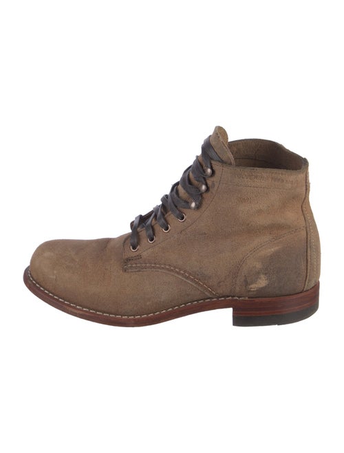 Wolverine Suede Lace-Up Boots