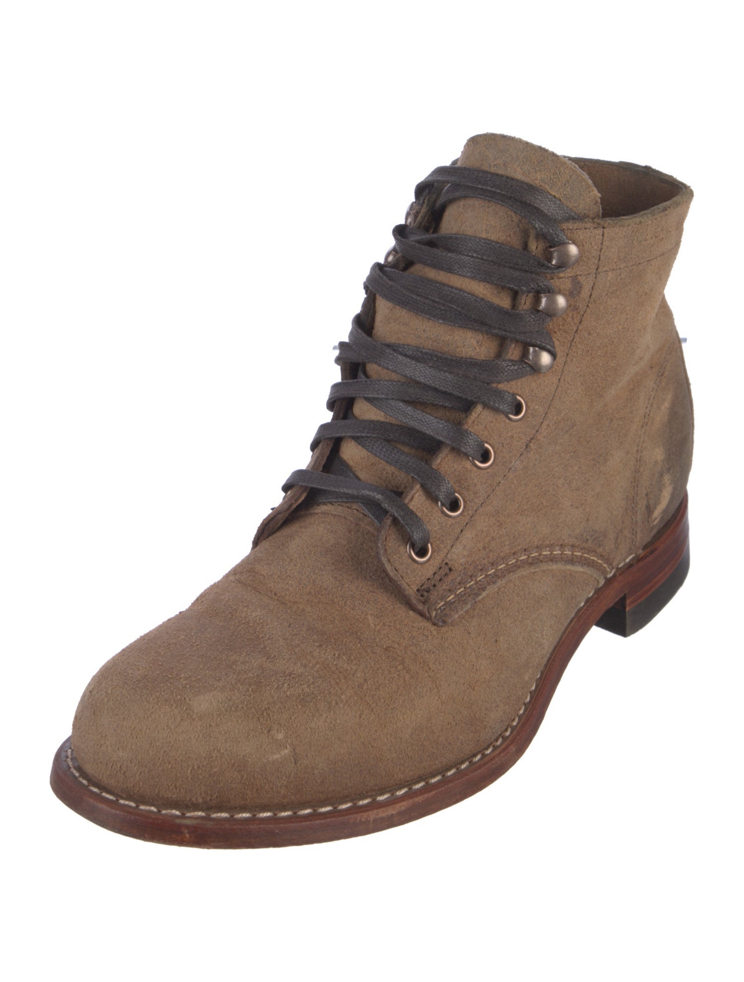 Wolverine Suede Lace-Up Boots