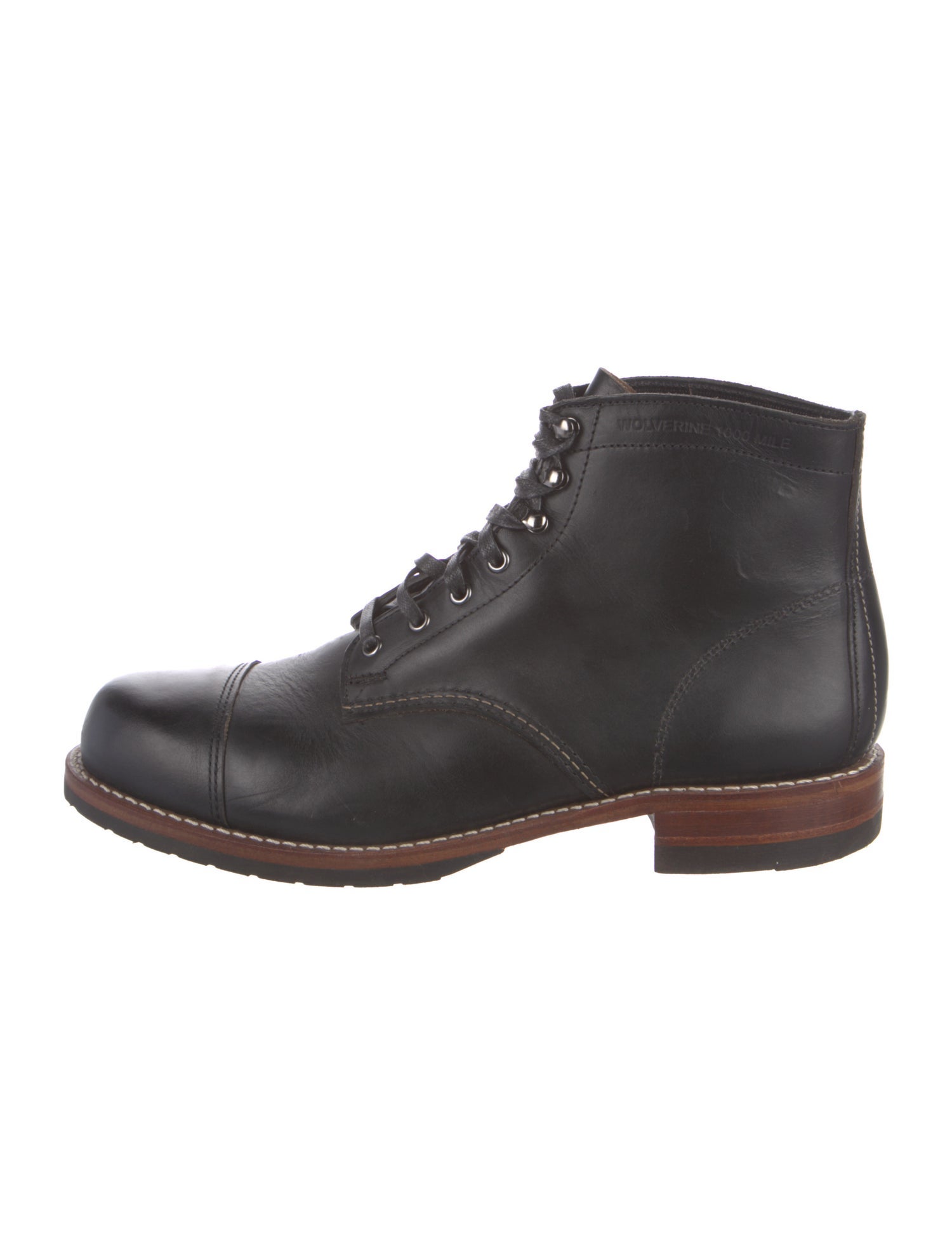 Wolverine Leather Lace-Up Boots