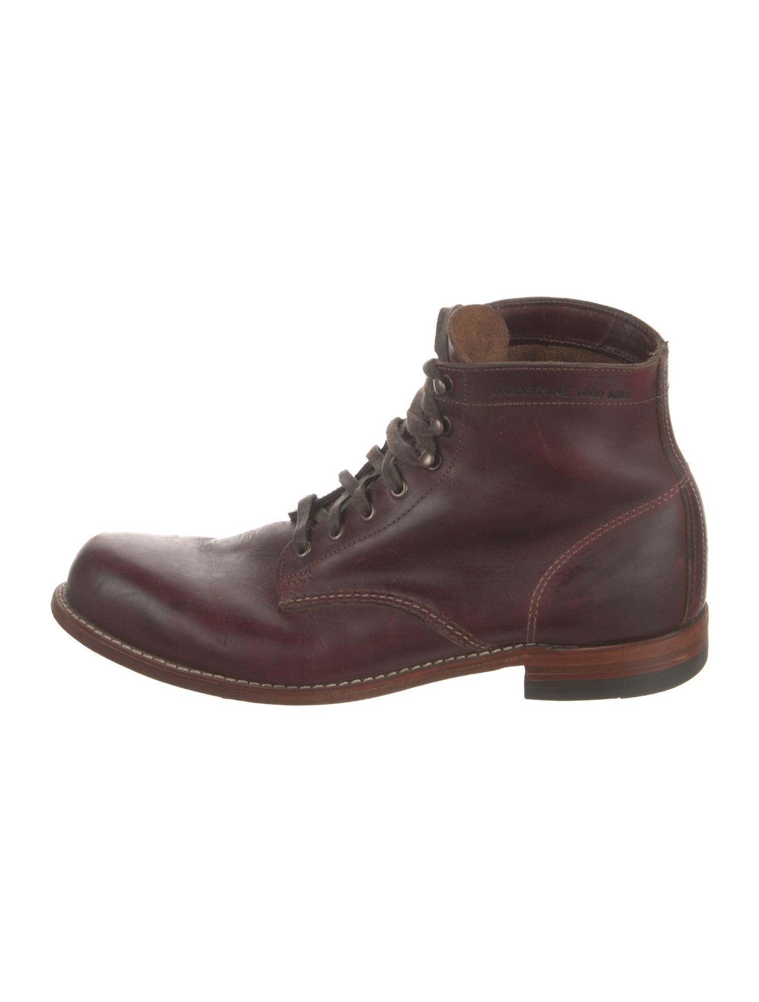 Wolverine Leather Lace-Up Boots
