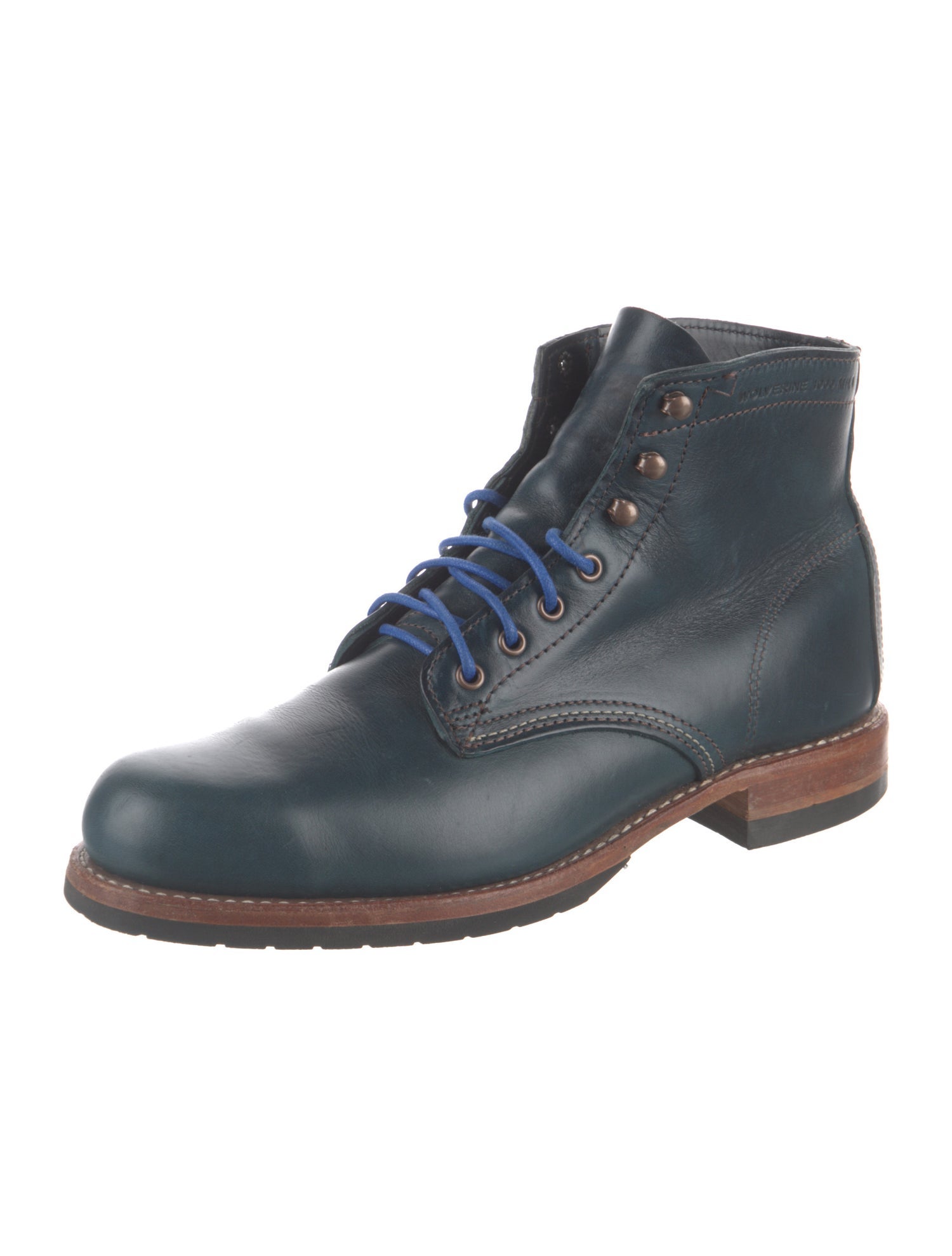 Wolverine Leather Lace-Up Boots