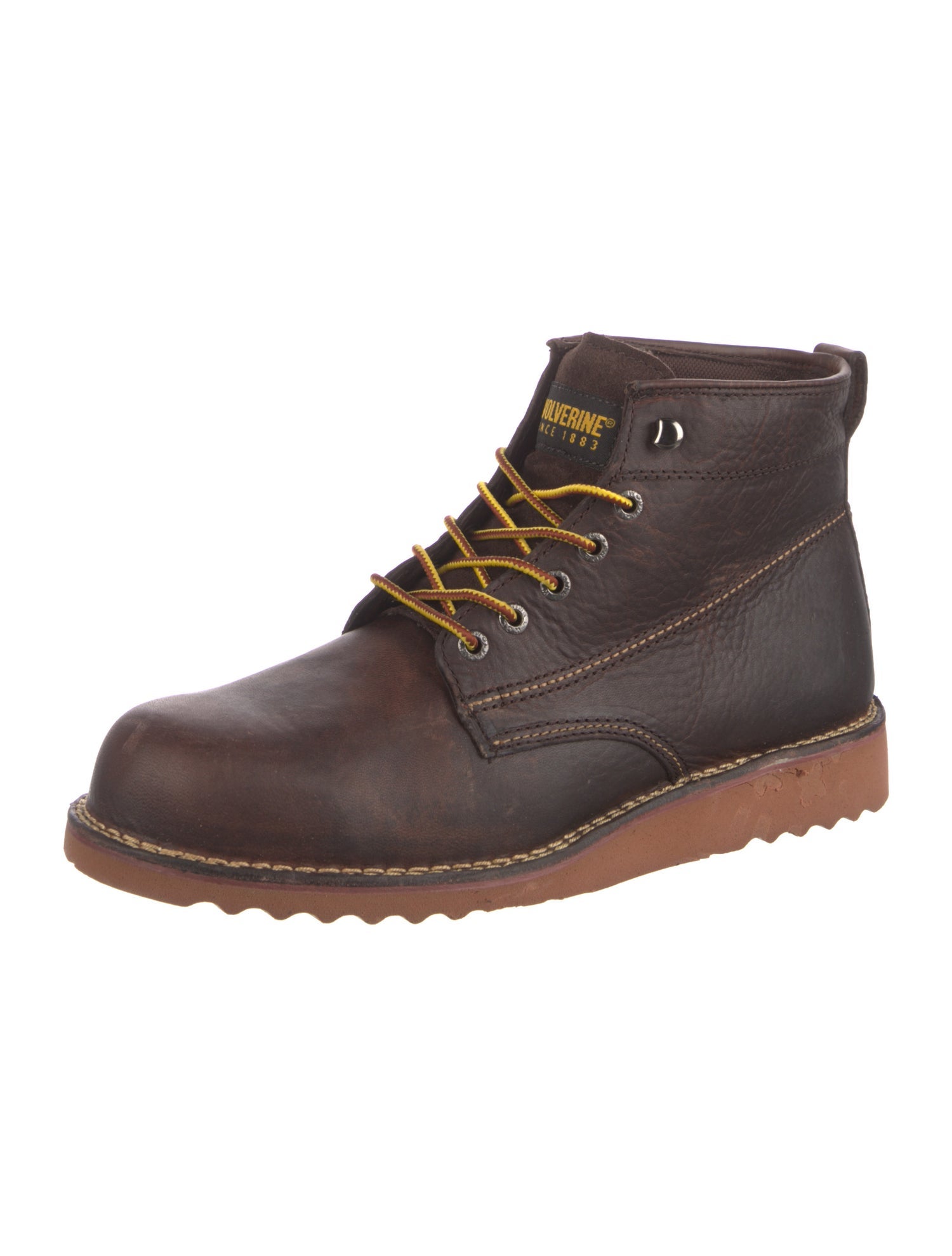 Wolverine Leather Lace-Up Boots