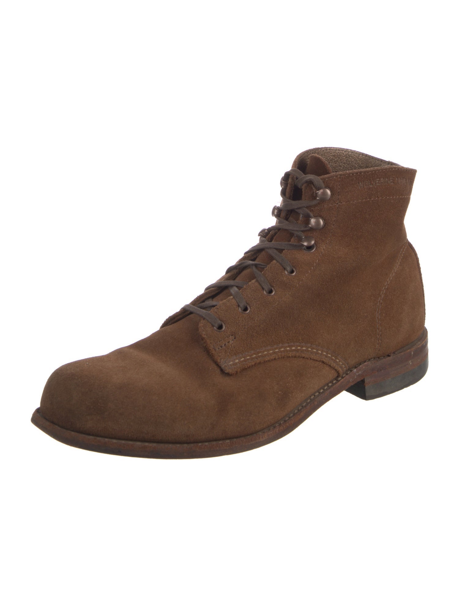 Wolverine Suede Lace-Up Boots