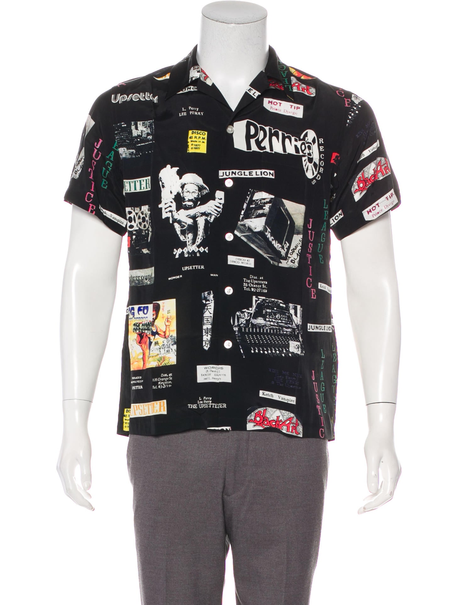 LEE PERRY × WACKO MARIA HAWAIIAN SHIRT