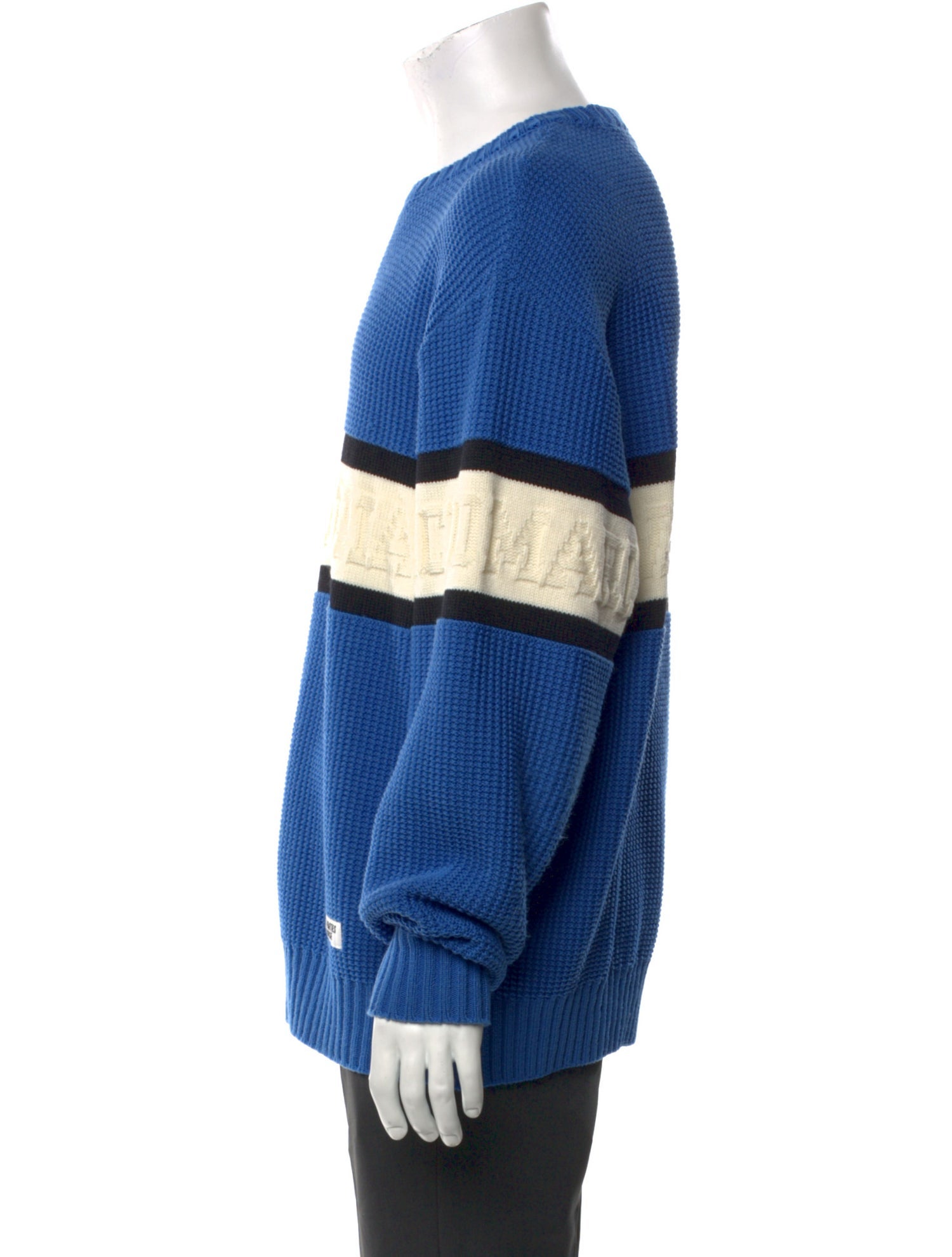 Wacko Maria Wool Graphic Print Pullover