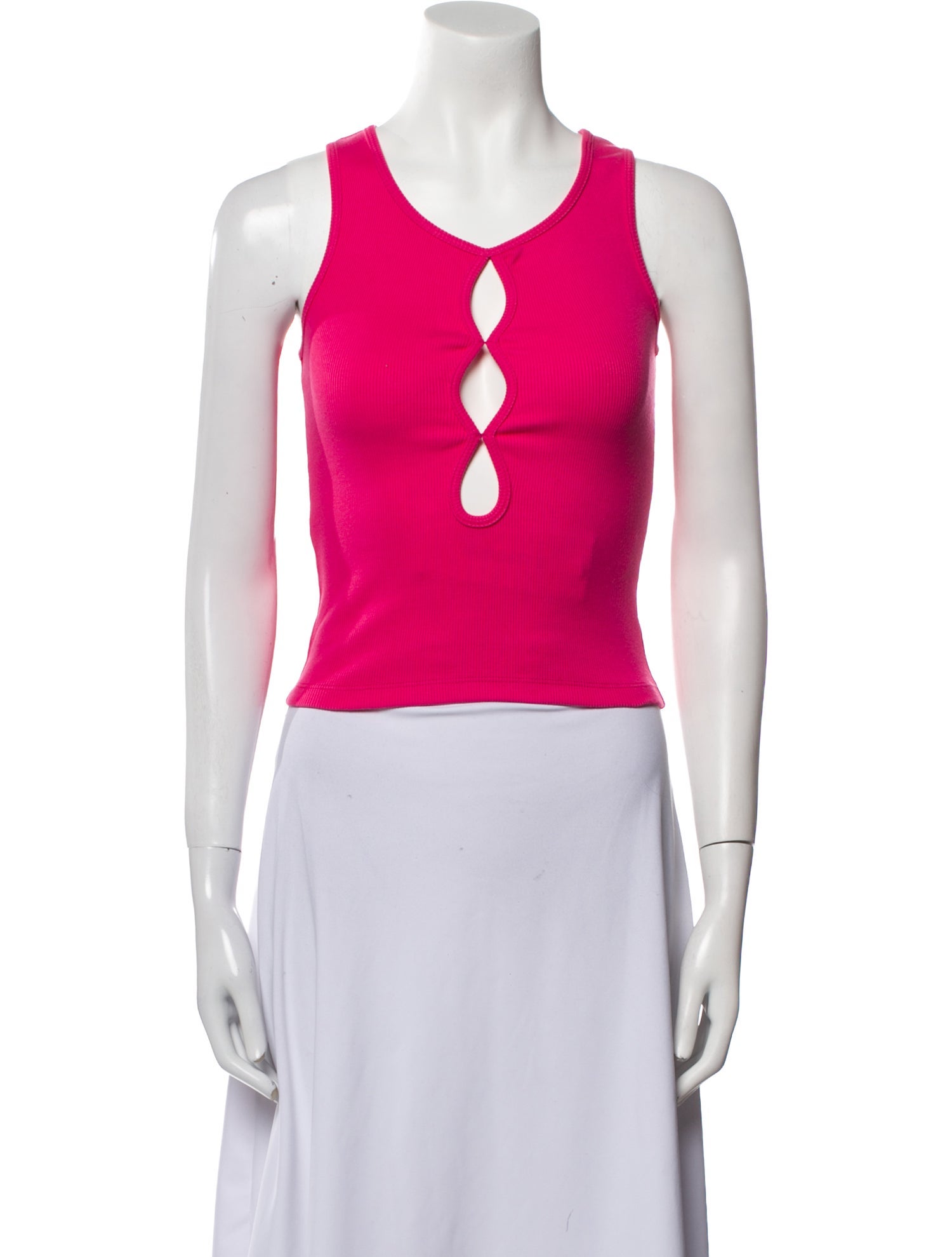 Marshall Columbia V-Neck Sleeveless Crop Top w/ Tags