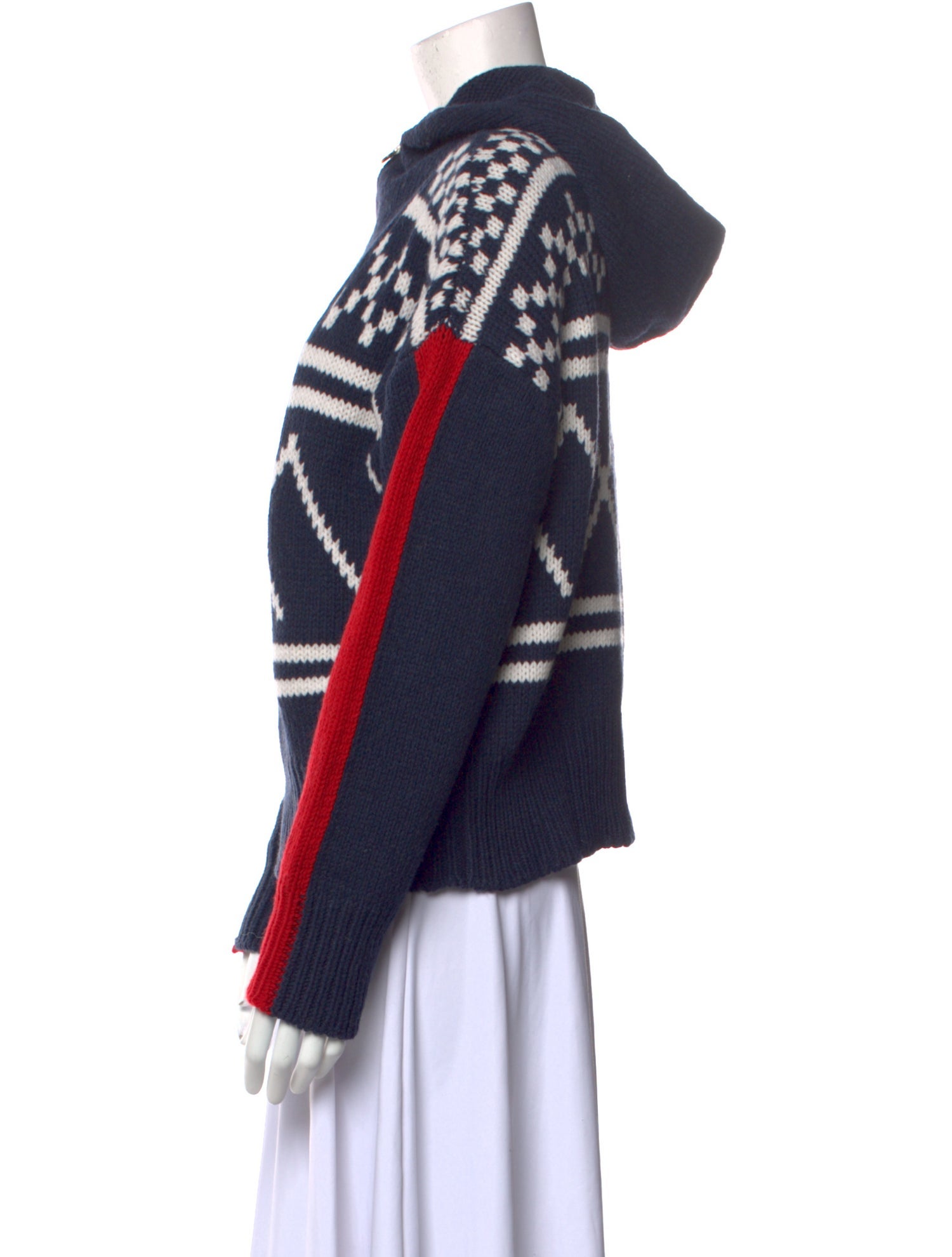 We Norwegians Printed Mock Neck Sweater