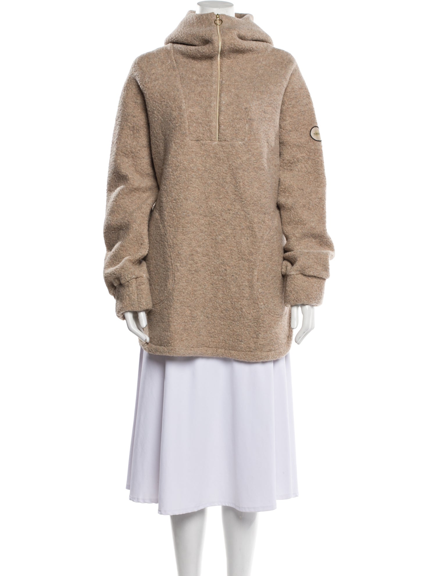 We Norwegians Merino Wool Faux Fur Jacket