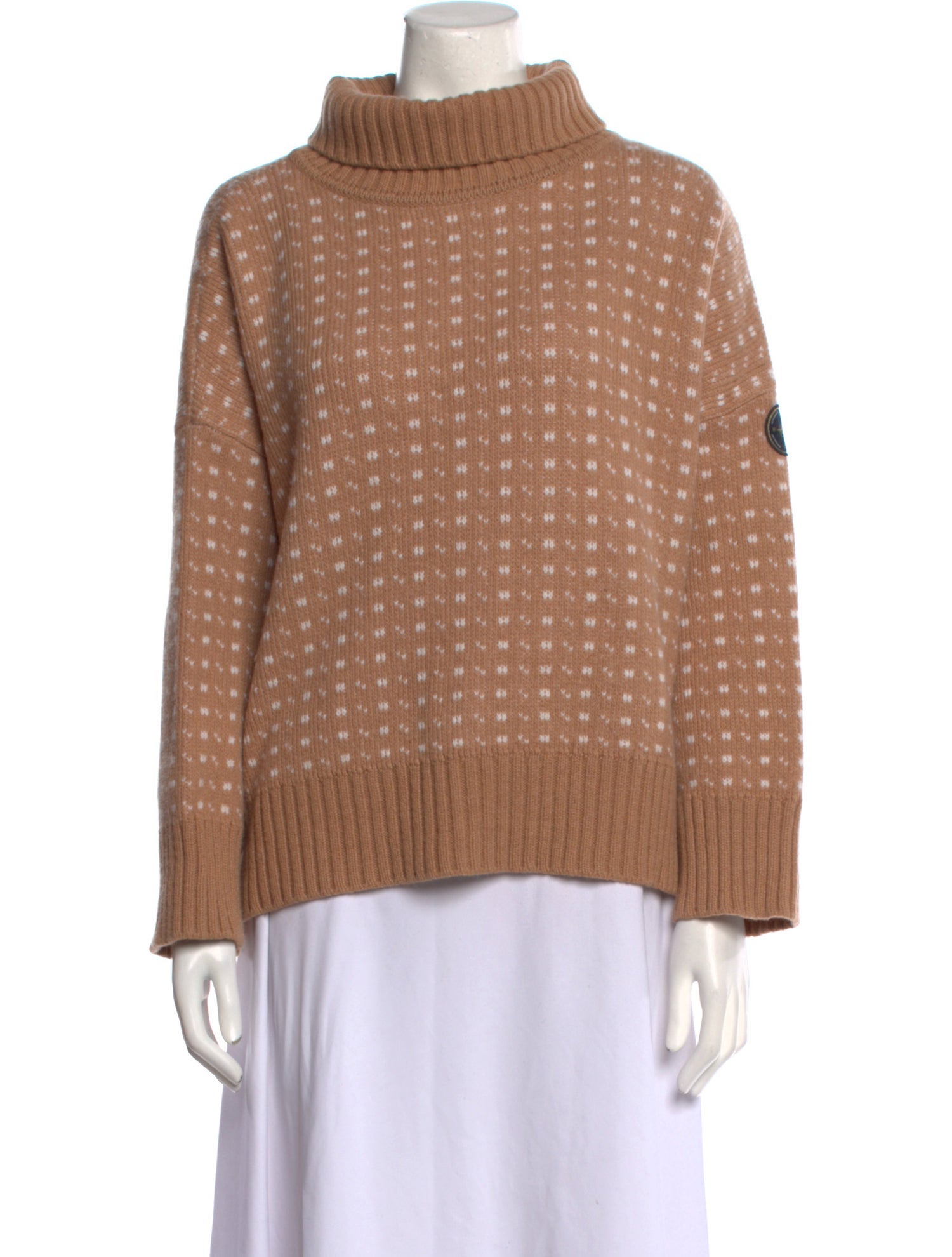 We Norwegians Merino Wool Printed Sweater