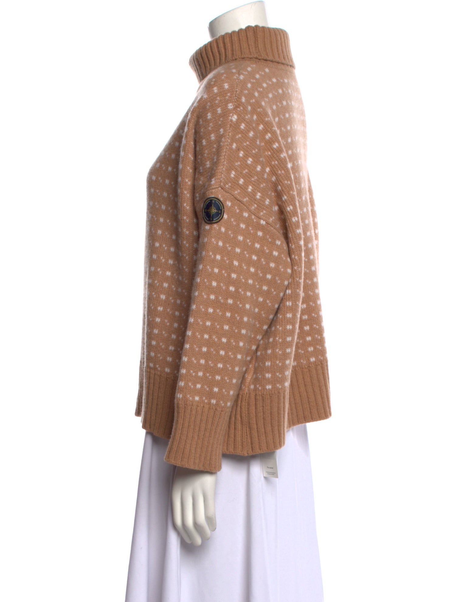 We Norwegians Merino Wool Printed Sweater