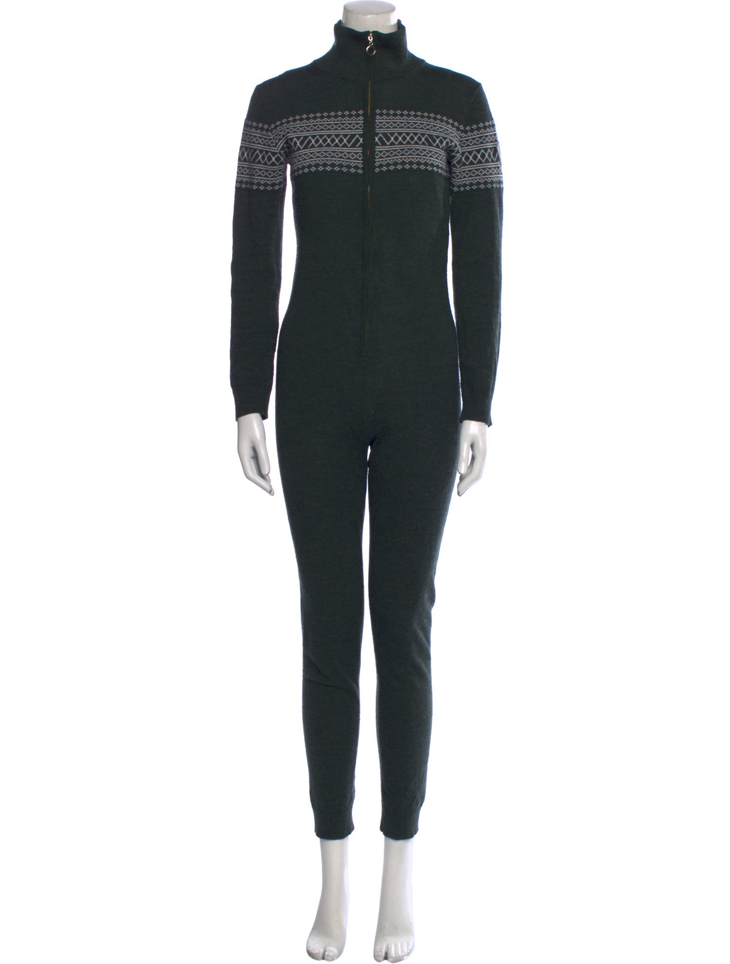 We Norwegians Merino Wool Mock Neck Jumpsuit