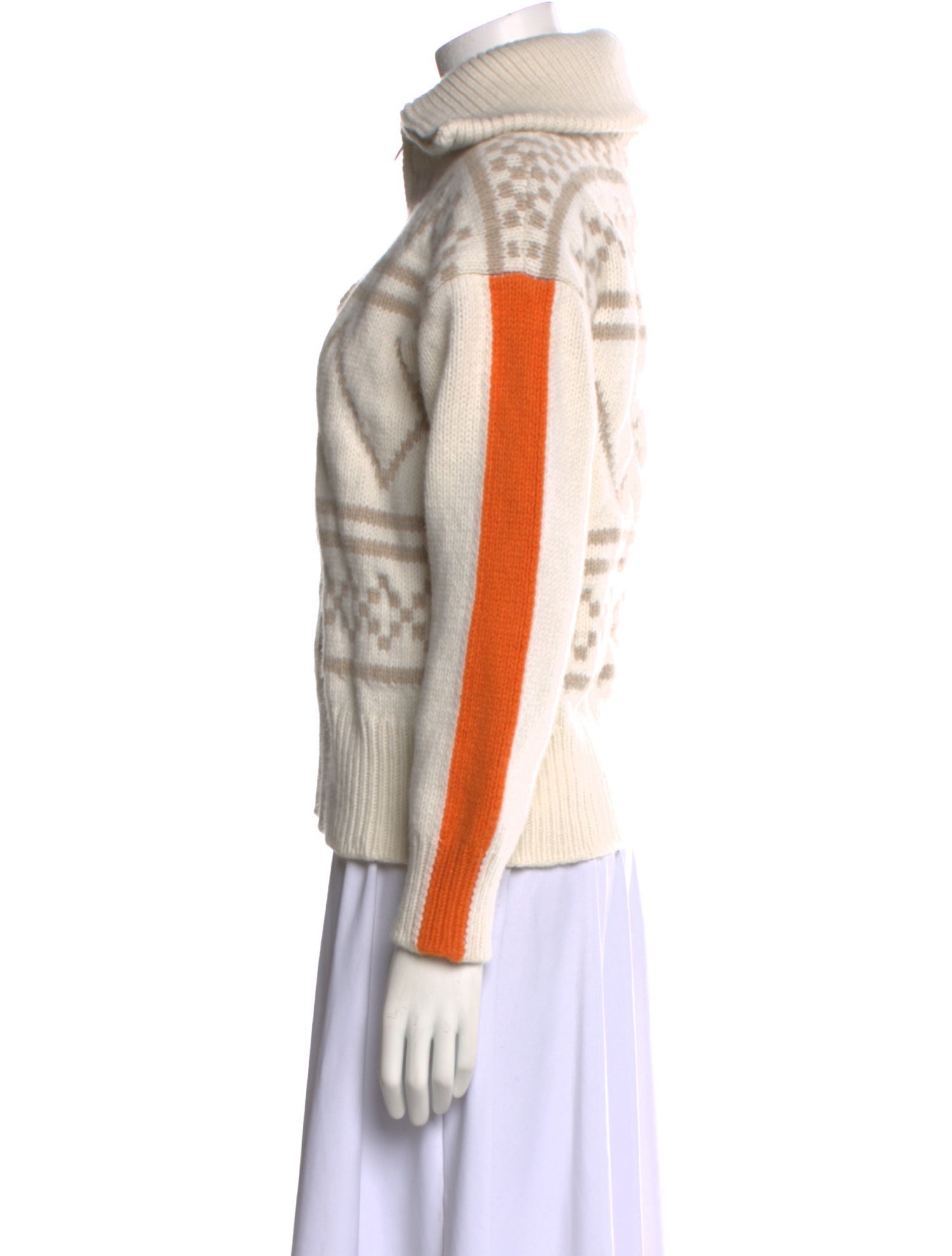 We Norwegians Merino Wool Printed Sweater