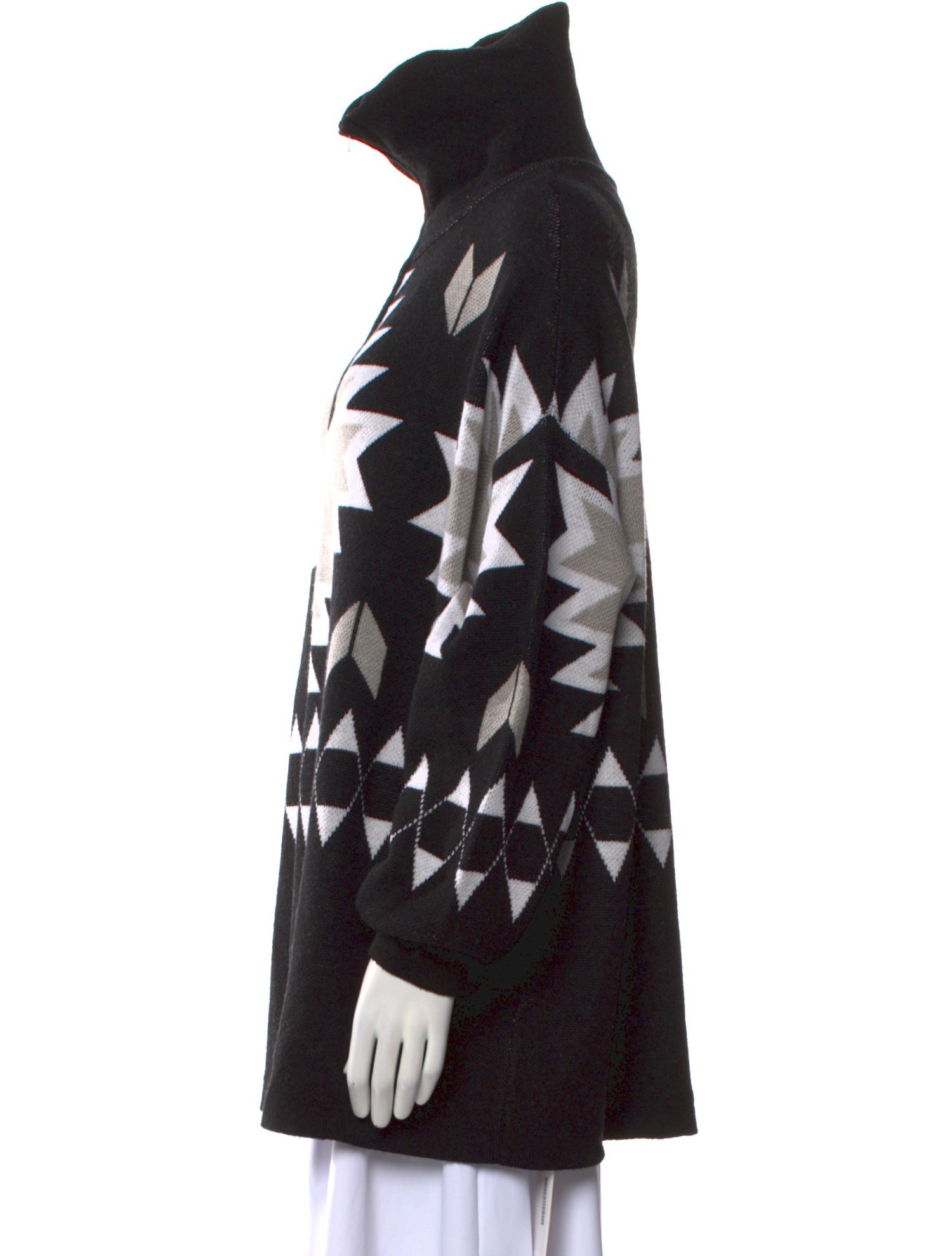 We Norwegians Merino Wool Printed Sweater