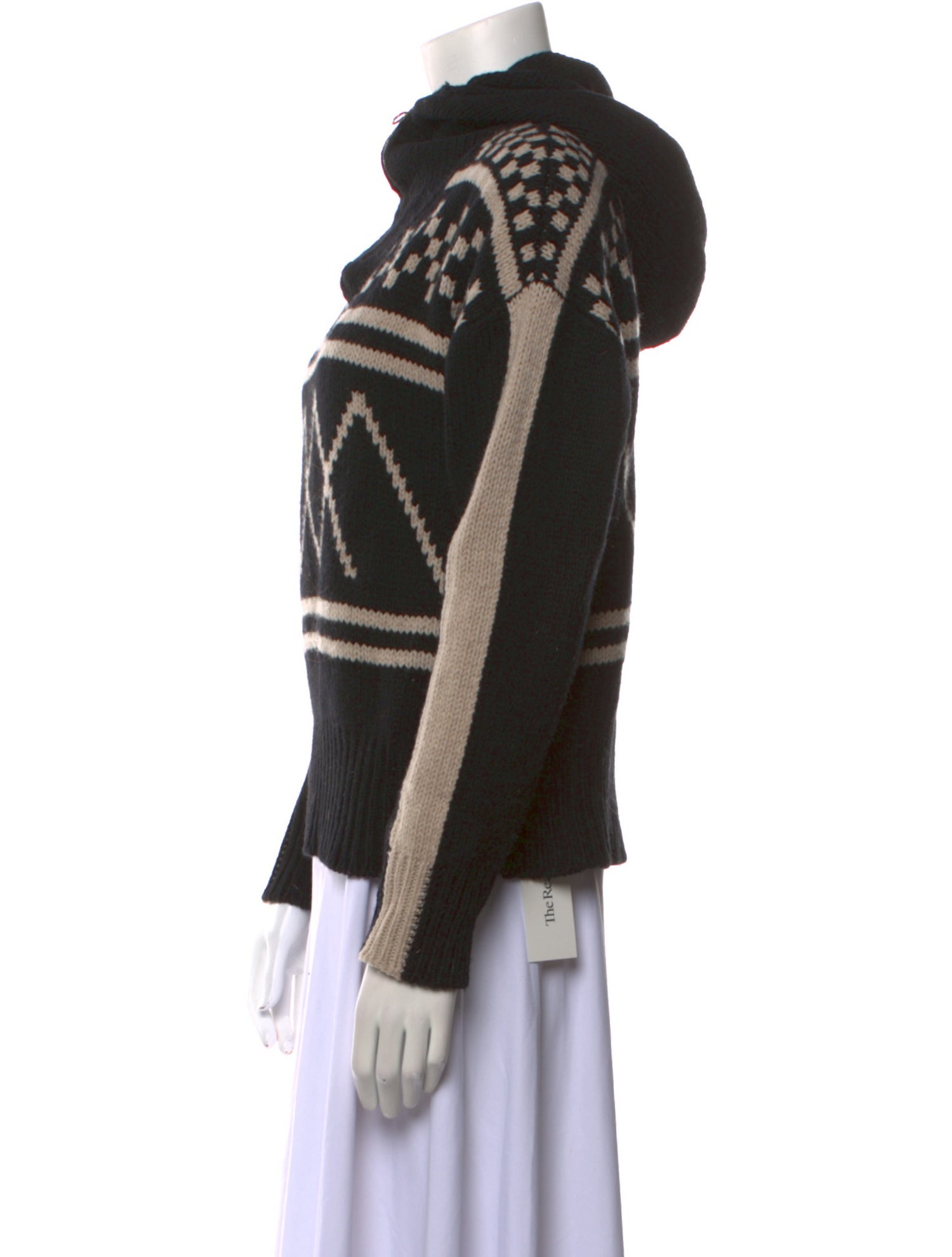 We Norwegians Merino Wool Printed Sweater