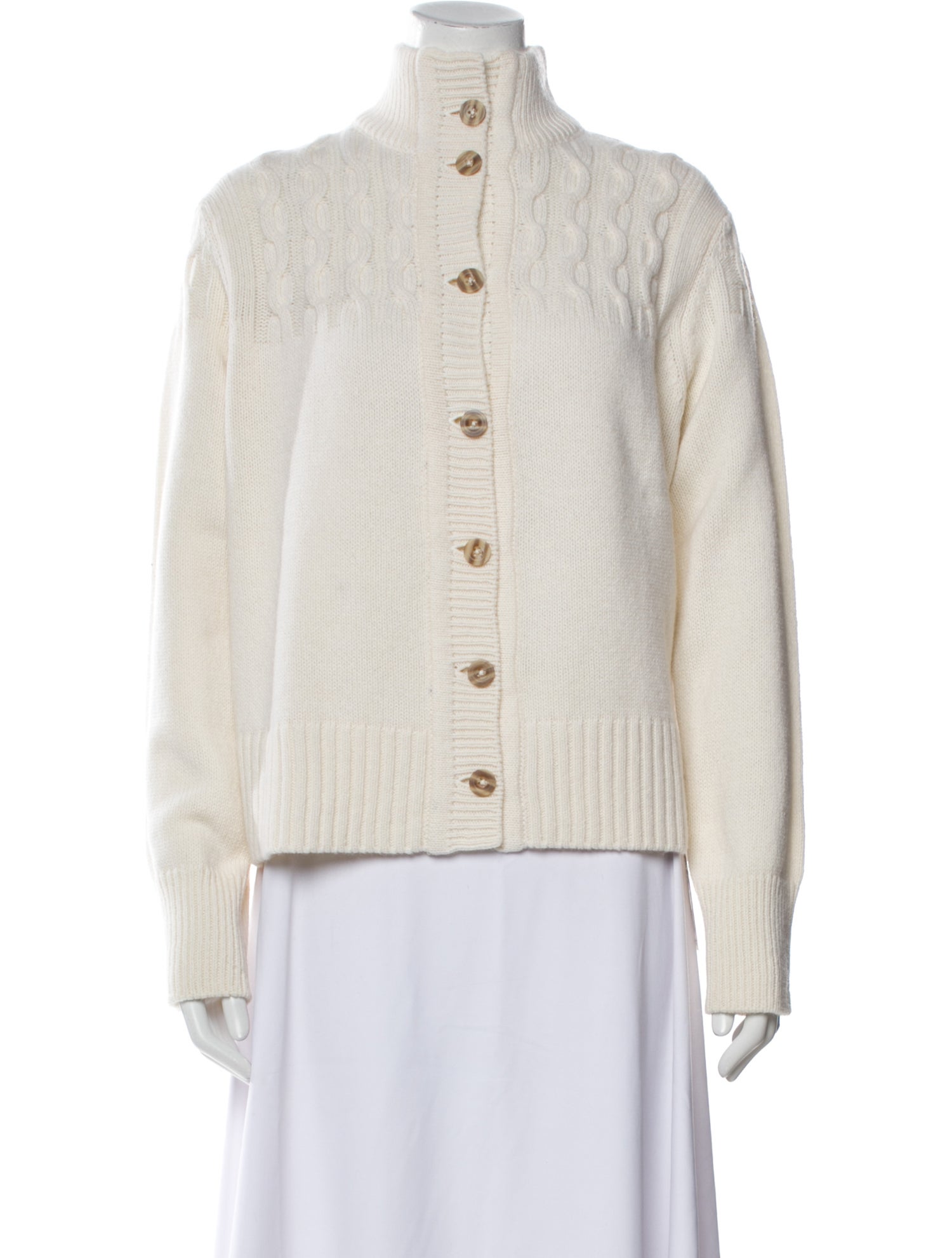 We Norwegians Merino Wool Mock Neck Sweater