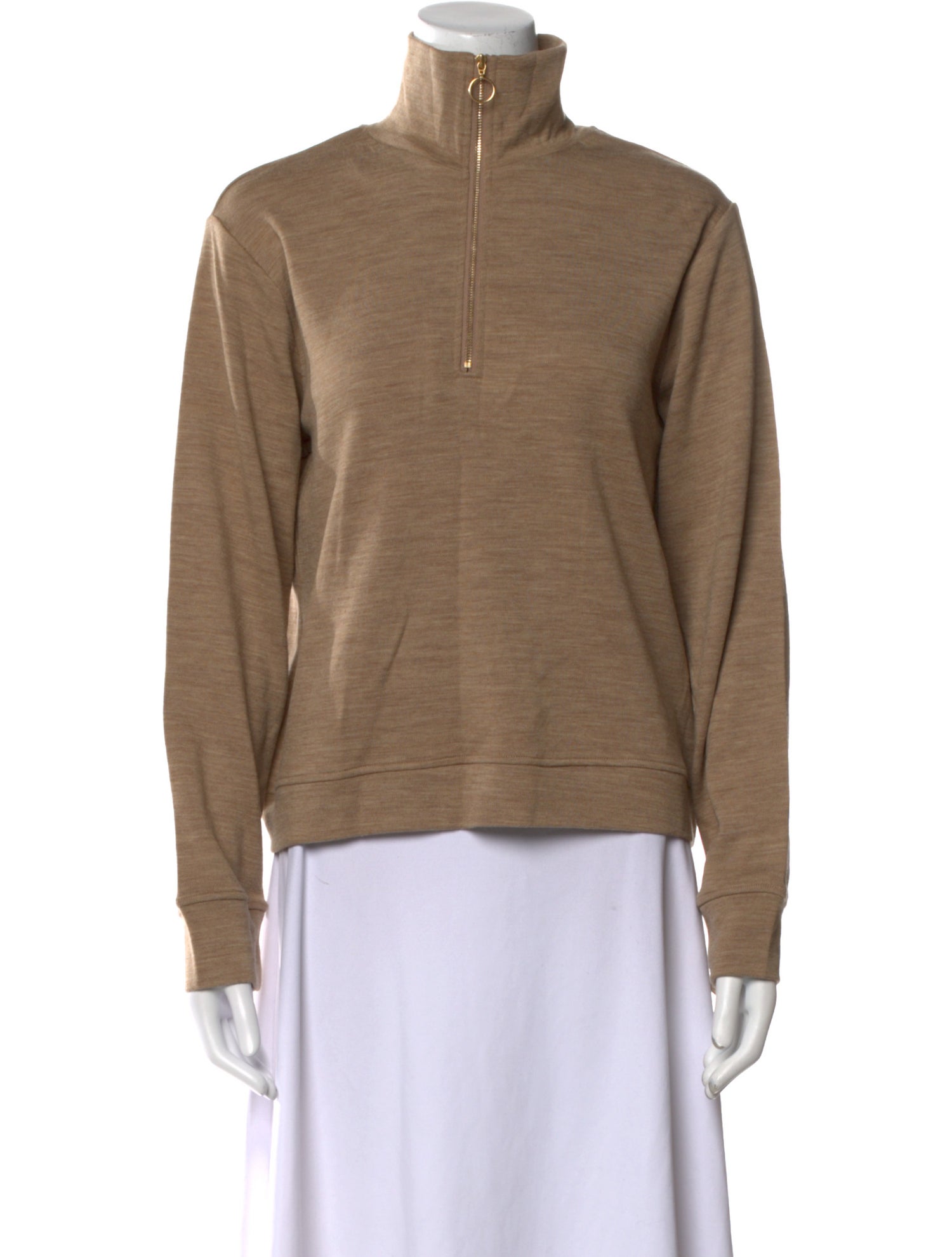 We Norwegians Wool Mock Neck Sweatshirt