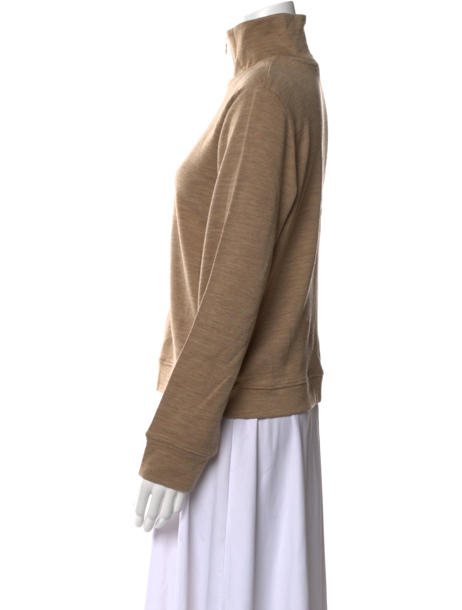 We Norwegians Wool Mock Neck Sweatshirt