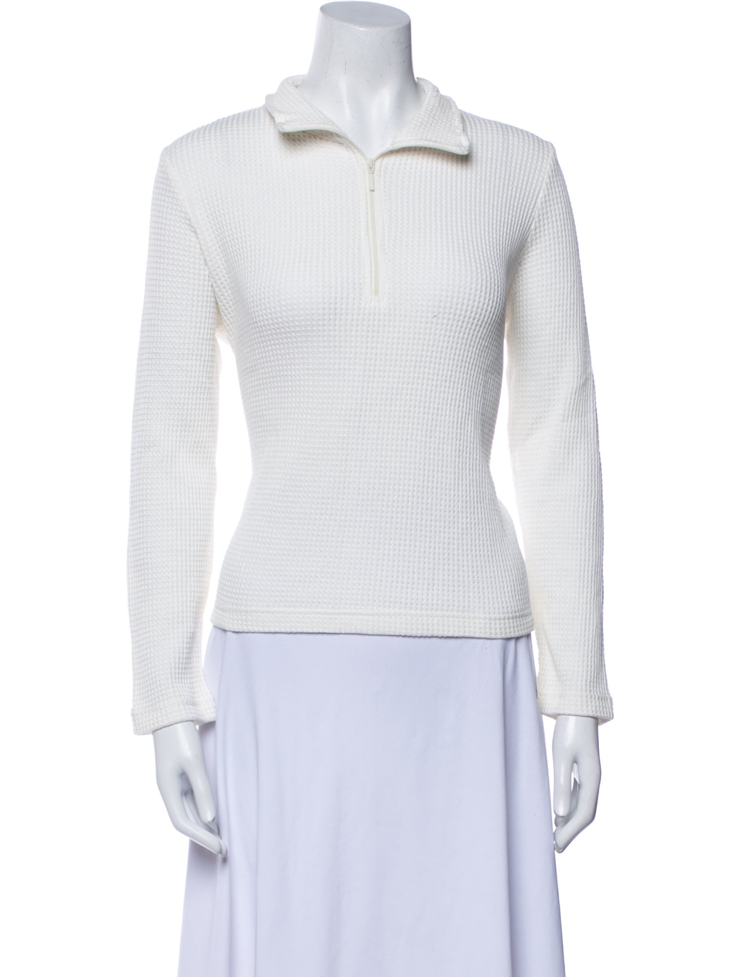 We Norwegians Mock Neck Long Sleeve Polo w/ Tags